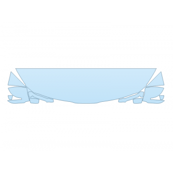 PAINT PROTECTION KIT - 2024 KIA TELLURIDE X-PRO HOOD FENDERS MIRRORS 18 INCH - (WRAPPED EDGES) - PRECUT PPF CLEAR BRA WRAP