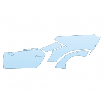 Precut PPF Kit – Clear Bra Paint Protection Film PAINT PROTECTION KIT - 2024 LAMBORGHINI HURACAN STERRATO DRIVER SIDE - PRECUT PPF CLEAR BRA WRAP