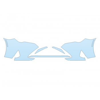 PAINT PROTECTION KIT - 2024 LEXUS RC 300 AWD BUMPER (MULTI PIECE) - PRECUT PPF CLEAR BRA WRAP