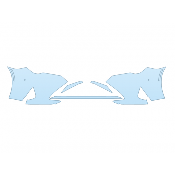 Precut PPF Kit – Clear Bra Paint Protection Film PAINT PROTECTION KIT - 2025 LEXUS RC 300 AWD BUMPER (MULTI PIECE) - SENSORS - PRECUT PPF CLEAR BRA WRAP