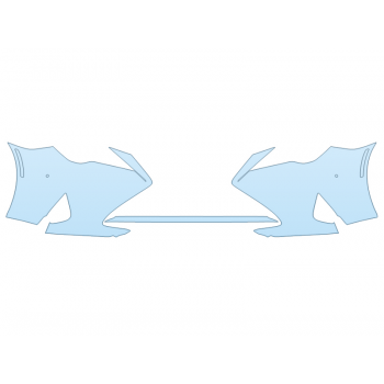 PAINT PROTECTION KIT - 2025 LEXUS RC 350 BUMPER - SENSORS - PRECUT PPF CLEAR BRA WRAP