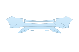 2027 LEXUS RX 350 PREMIUM REAR BUMPER - SENSORS