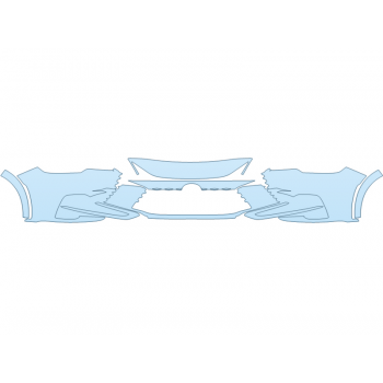 PAINT PROTECTION KIT - 2024 LEXUS RX 500H F SPORT BUMPER - PRECUT PPF CLEAR BRA WRAP