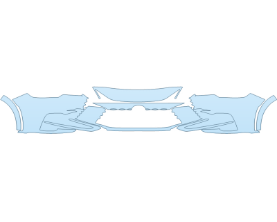 Precut PPF Kit – Clear Bra Paint Protection Film PAINT PROTECTION KIT - 2024 LEXUS RX 500H F SPORT BUMPER - PRECUT PPF CLEAR BRA WRAP