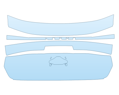 Precut PPF Kit – Clear Bra Paint Protection Film PAINT PROTECTION KIT - 2024 LEXUS RX 500H F SPORT HATCH NO BADGING - PRECUT PPF CLEAR BRA WRAP