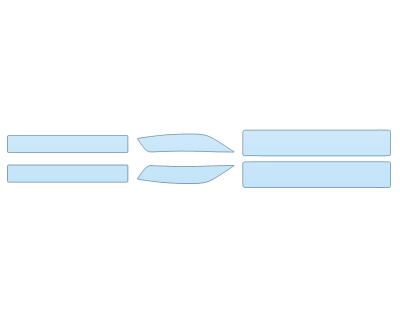 Precut PPF Kit – Clear Bra Paint Protection Film PAINT PROTECTION KIT - 2024 LEXUS RX 500H F SPORT DOOR SILLS - PRECUT PPF CLEAR BRA WRAP