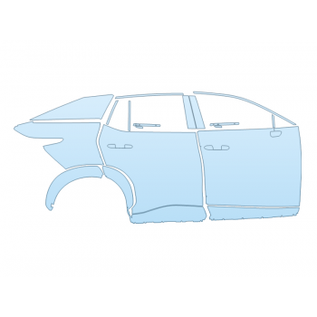 PAINT PROTECTION KIT - 2024 LEXUS RZ 450E LUXURY PASSENGER SIDE - PRECUT PPF CLEAR BRA WRAP