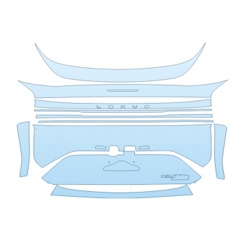 PAINT PROTECTION KIT - 2024 LEXUS RZ 450E PREMIUM TAILGATE KIT - PRECUT PPF CLEAR BRA WRAP