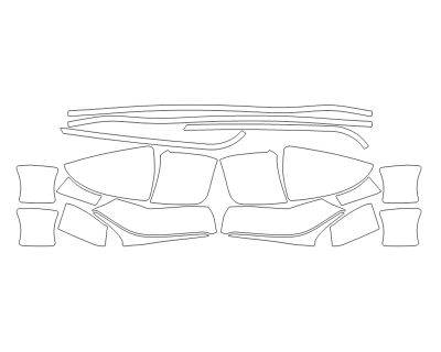 2024 LEXUS UX 250H BASE MIRRORS - DOOR CUPS - DOOR EDGES