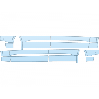PAINT PROTECTION KIT - 2025 LINCOLN AVIATOR GRAND TOURING ROCKERS - PRECUT PPF CLEAR BRA WRAP
