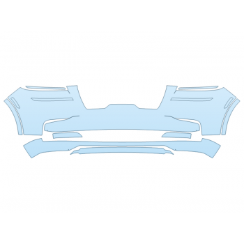 PAINT PROTECTION KIT - 2024 LINCOLN AVIATOR RESERVE BUMPER - PRECUT PPF CLEAR BRA WRAP