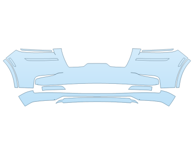 PAINT PROTECTION KIT - 2025 LINCOLN AVIATOR STANDARD BUMPER - PRECUT PPF CLEAR BRA WRAP