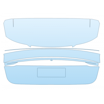 PAINT PROTECTION KIT - 2025 LINCOLN NAUTILUS BLACK LABEL REAR HATCH - PRECUT PPF CLEAR BRA WRAP