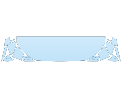 PAINT PROTECTION KIT - 2024 LINCOLN NAUTILUS PREMIERE HOOD FENDERS MIRRORS 24 INCH - (WRAPPED EDGES) - PRECUT PPF CLEAR BRA WRAP