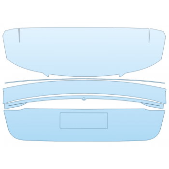 PAINT PROTECTION KIT - 2024 LINCOLN NAUTILUS PREMIERE REAR HATCH - PRECUT PPF CLEAR BRA WRAP