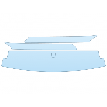 PAINT PROTECTION KIT - 2025 LINCOLN NAUTILUS PREMIERE ROOF - PILLARS - PRECUT PPF CLEAR BRA WRAP