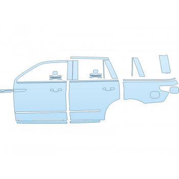 PAINT PROTECTION KIT - 2024 LINCOLN NAVIGATOR BLACK LABEL DRIVER SIDE - PRECUT PPF CLEAR BRA WRAP