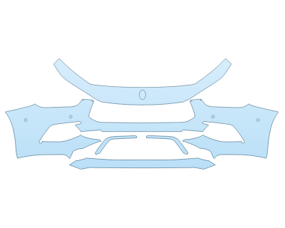 2024 MASERATI GHIBLI MODENA BUMPER - SENSORS