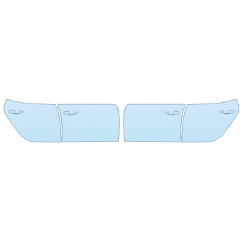 PAINT PROTECTION KIT - 2025 MASERATI GHIBLI TROFEO FULL DOORS - PRECUT PPF CLEAR BRA WRAP