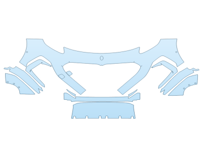 2024 MASERATI GRECALE TROFEO BUMPER - SENSORS