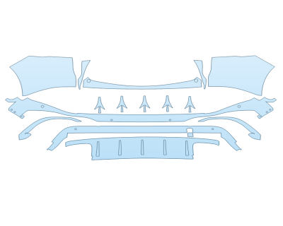 2024 MASERATI GRECALE TROFEO REAR BUMPER