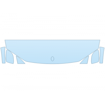 PAINT PROTECTION KIT - 2024 MASERATI LEVANTE MODENA HOOD FENDERS MIRRORS 18 INCH - (WRAPPED EDGES) - PRECUT PPF CLEAR BRA WRAP