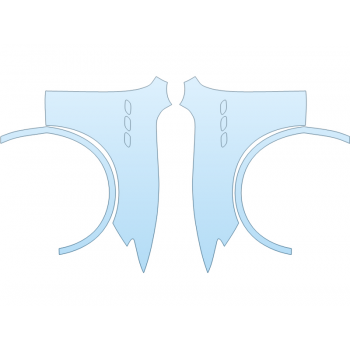 PAINT PROTECTION KIT - 2024 MASERATI LEVANTE MODENA FULL FENDERS - PRECUT PPF CLEAR BRA WRAP