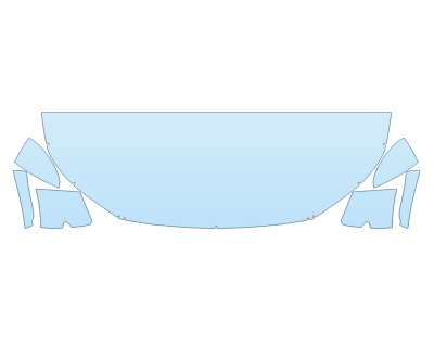 PAINT PROTECTION KIT - 2024 MAZDA CX-30 GS HOOD FENDERS MIRRORS 24 INCH - (WRAPPED EDGES) - PRECUT PPF CLEAR BRA WRAP