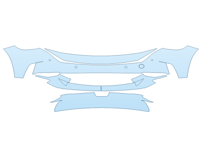 2024 MAZDA CX-50 2.5 S PREFERRED BUMPER - SENSORS