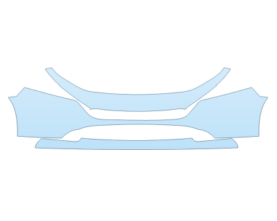 PAINT PROTECTION KIT - 2024 MAZDA MAZDA3 HATCH GX BUMPER - PRECUT PPF CLEAR BRA WRAP