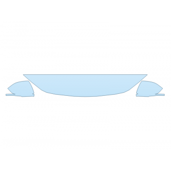 PAINT PROTECTION KIT - 2025 VOLKSWAGEN ATLAS HIGHLINE HOOD FENDERS MIRRORS 12 INCH - - PRECUT PPF CLEAR BRA WRAP