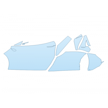 PAINT PROTECTION KIT - 2024 MCLAREN ARTURA TECHLUX DRIVER SIDE - PRECUT PPF CLEAR BRA WRAP