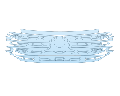 2024 VOLKSWAGEN ATLAS CROSS SPORT COMFORTLINE GRILL