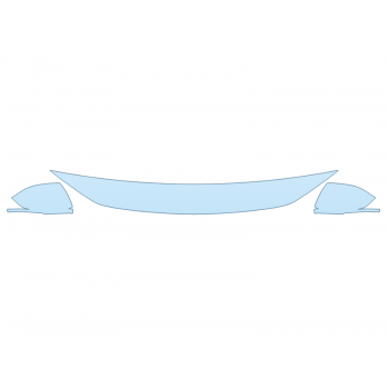 2025 MERCEDES BENZ C-CLASS 4MATIC C300 SEDAN BUMPER (MULTI PIECE)