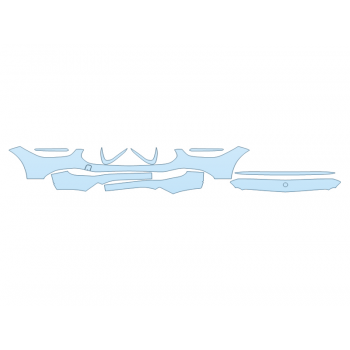 2025 MERCEDES BENZ C-CLASS BASE C300 SEDAN BUMPER (MULTI PIECE) 2025 MERCEDES BENZ C-CLASS BASE C300 SEDAN BUMPER (MULTI PIECE)
