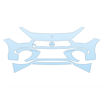 Precut PPF Kit – Clear Bra Paint Protection Film PAINT PROTECTION KIT - 2024 MERCEDES BENZ CLA-CLASS AMG 45 COUPE BUMPER - PRECUT PPF CLEAR BRA WRAP
