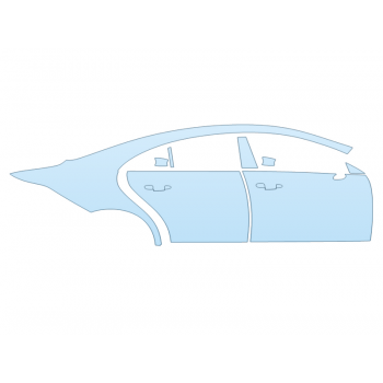 Precut PPF Kit – Clear Bra Paint Protection Film PAINT PROTECTION KIT - 2024 MERCEDES BENZ CLA-CLASS AMG 45 COUPE PASSENGER SIDE - PRECUT PPF CLEAR BRA WRAP