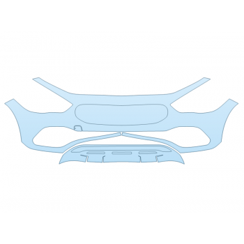 Precut PPF Kit – Clear Bra Paint Protection Film PAINT PROTECTION KIT - 2024 MERCEDES BENZ GLA-CLASS SUV 250 BUMPER - PRECUT PPF CLEAR BRA WRAP