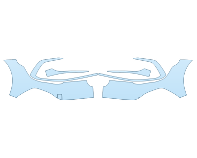 PAINT PROTECTION KIT - 2025 VOLKSWAGEN GOLF GTI AUTOBAHN BUMPER (MULTI PIECE) - PRECUT PPF CLEAR BRA WRAP