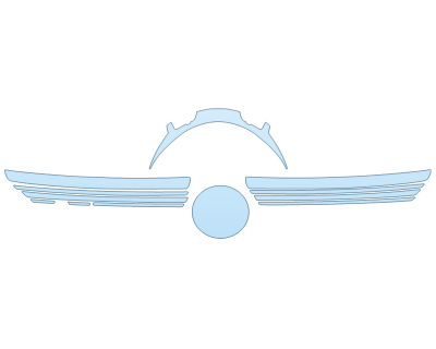 PAINT PROTECTION KIT - 2025 VOLKSWAGEN GOLF GTI AUTOBAHN GRILL - PRECUT PPF CLEAR BRA WRAP