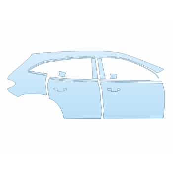 PAINT PROTECTION KIT - 2024 MERCEDES BENZ GLA-CLASS SUV AMG 35 PASSENGER SIDE - PRECUT PPF CLEAR BRA WRAP