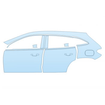 Precut PPF Kit – Clear Bra Paint Protection Film PAINT PROTECTION KIT - 2024 MERCEDES BENZ GLA-CLASS SUV AMG 45 DRIVER SIDE - PRECUT PPF CLEAR BRA WRAP