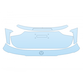 Precut PPF Kit – Clear Bra Paint Protection Film PAINT PROTECTION KIT - 2024 MERCEDES BENZ GLA-CLASS SUV AMG 45 REAR HATCH - PRECUT PPF CLEAR BRA WRAP