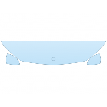 PAINT PROTECTION KIT - 2024 MERCEDES BENZ GLC-CLASS 300 SUV HOOD FENDERS MIRRORS 18 INCH - (WRAPPED EDGES) - PRECUT PPF CLEAR BRA WRAP