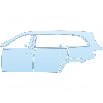 Precut PPF Kit – Clear Bra Paint Protection Film PAINT PROTECTION KIT - 2024 MERCEDES BENZ GLS-CLASS GLS 450 DRIVER SIDE - PRECUT PPF CLEAR BRA WRAP
