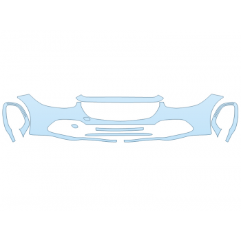 Precut PPF Kit – Clear Bra Paint Protection Film PAINT PROTECTION KIT - 2024 MERCEDES BENZ S-CLASS MAYBACH 480 BUMPER - PRECUT PPF CLEAR BRA WRAP