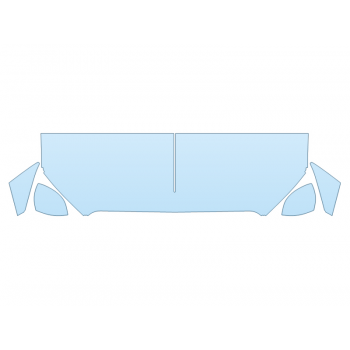 Precut PPF Kit – Clear Bra Paint Protection Film PAINT PROTECTION KIT - 2024 MERCEDES BENZ S-CLASS MAYBACH 480 HOOD FENDERS MIRRORS 24 INCH - (WRAPPED EDGES) - PRECUT PPF CLEAR BRA WRAP