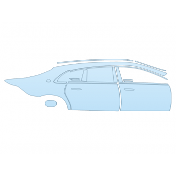 Precut PPF Kit – Clear Bra Paint Protection Film PAINT PROTECTION KIT - 2024 MERCEDES BENZ S-CLASS MAYBACH 480 PASSENGER SIDE - PRECUT PPF CLEAR BRA WRAP