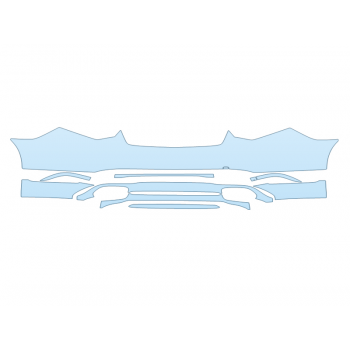 Precut PPF Kit – Clear Bra Paint Protection Film PAINT PROTECTION KIT - 2024 MERCEDES BENZ S-CLASS MAYBACH 580 REAR BUMPER - PRECUT PPF CLEAR BRA WRAP