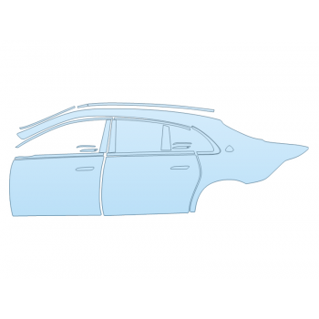 Precut PPF Kit – Clear Bra Paint Protection Film PAINT PROTECTION KIT - 2024 MERCEDES BENZ S-CLASS MAYBACH 580 DRIVER SIDE - PRECUT PPF CLEAR BRA WRAP